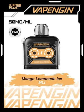 Vapengin Jupiter Plus Pod Mango Lemonade Ice Mango Lemonade Ice disposable vape