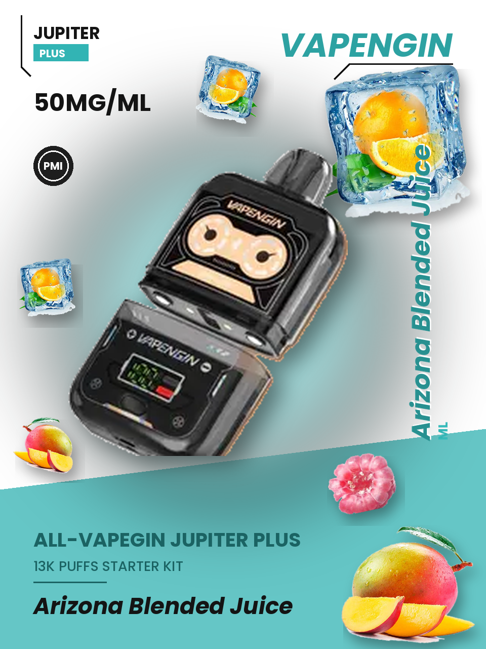 Vapengin Jupiter Plus Starter Kit Arizona Blended Juice Arizona Blended Juice disposable vape