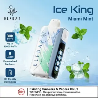 ELFBAR Ice King Miami Mint Miami Mint disposable vape